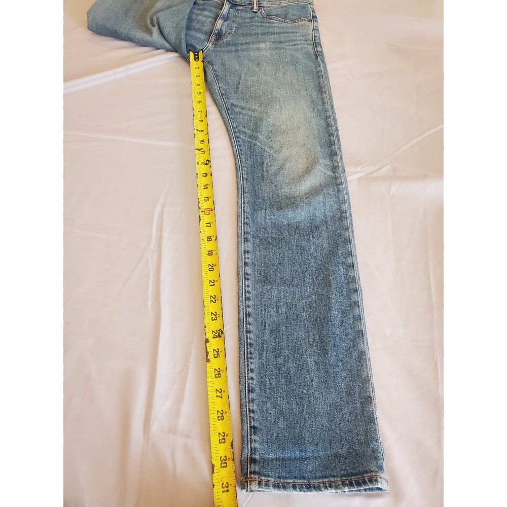 Vince DM/02 Slim Straight Leg Jeans Light Wash Denim Women - Picture 14 of 15